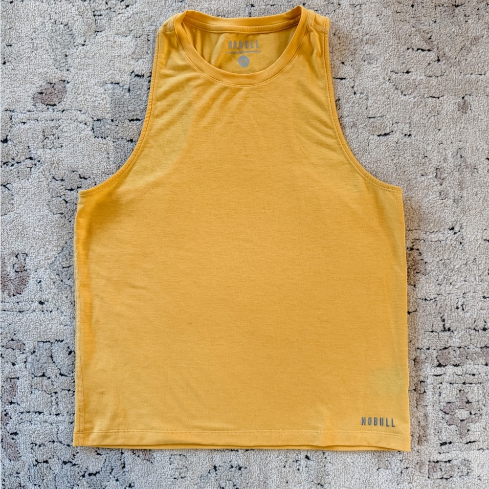 NOBULL Women’s High-Neck Tank - Vintage Yellow